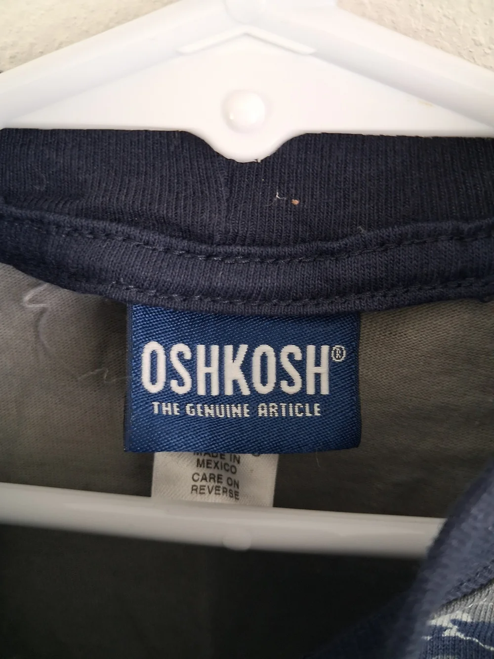 Vintage OshKosh B'gosh Camo Gray Boys' Graphic Tee